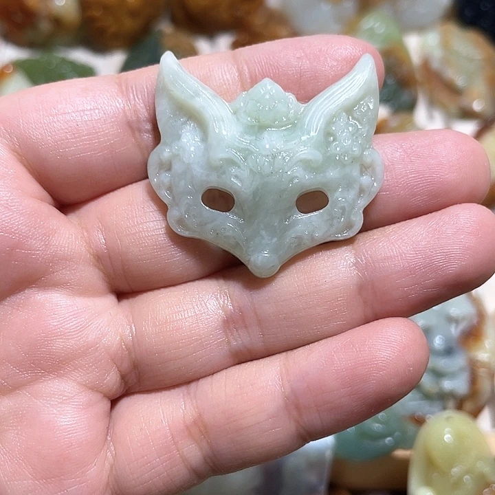 岫玉吊坠(不含链)未镶嵌