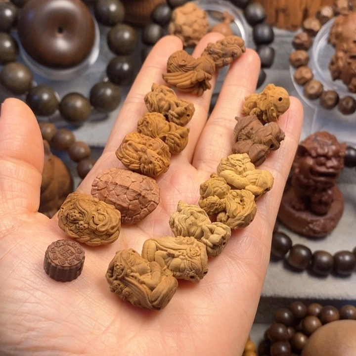 檀香木手串/手链老山檀奶香味小配饰任选其一