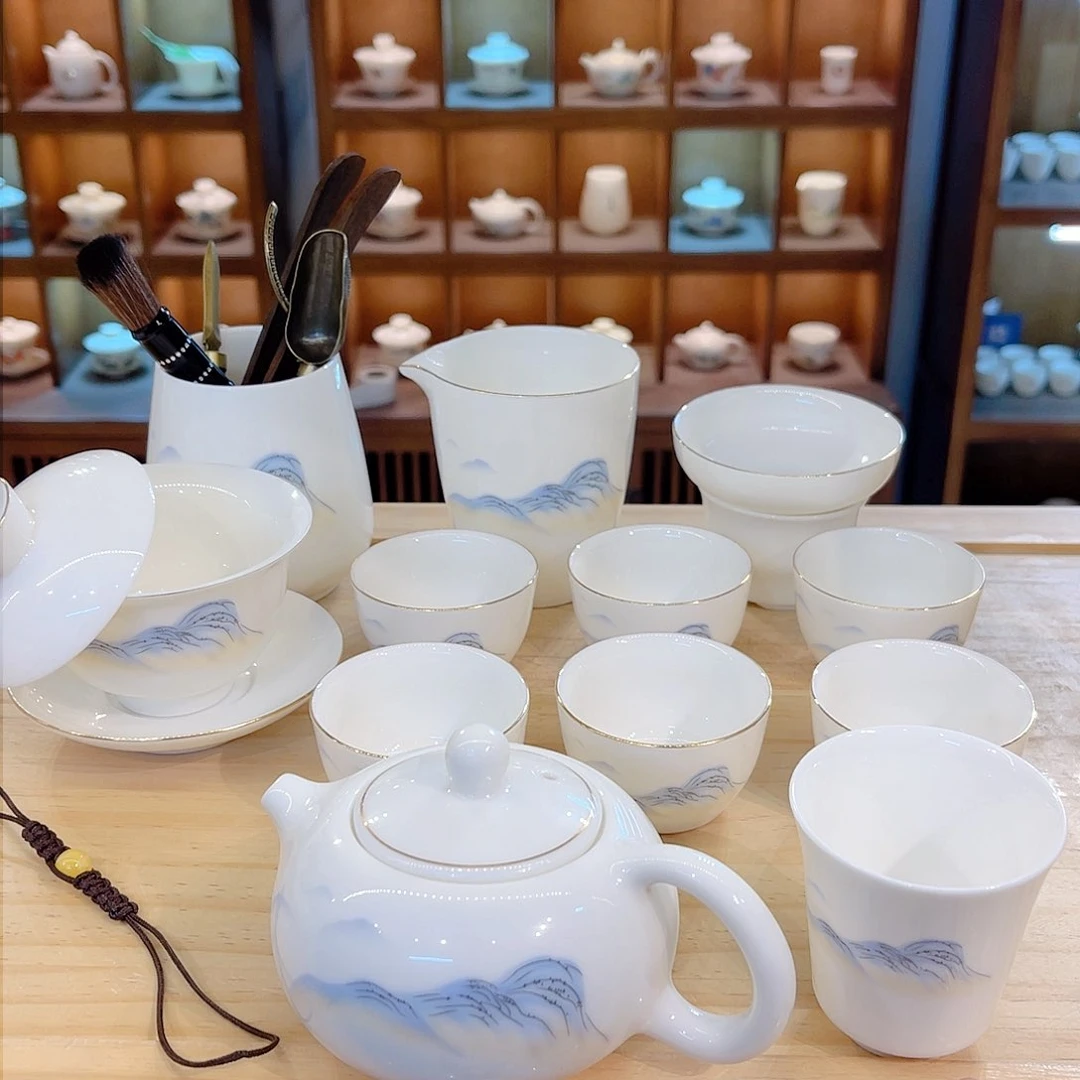 杯羊脂玉瓷羊脂玉瓷