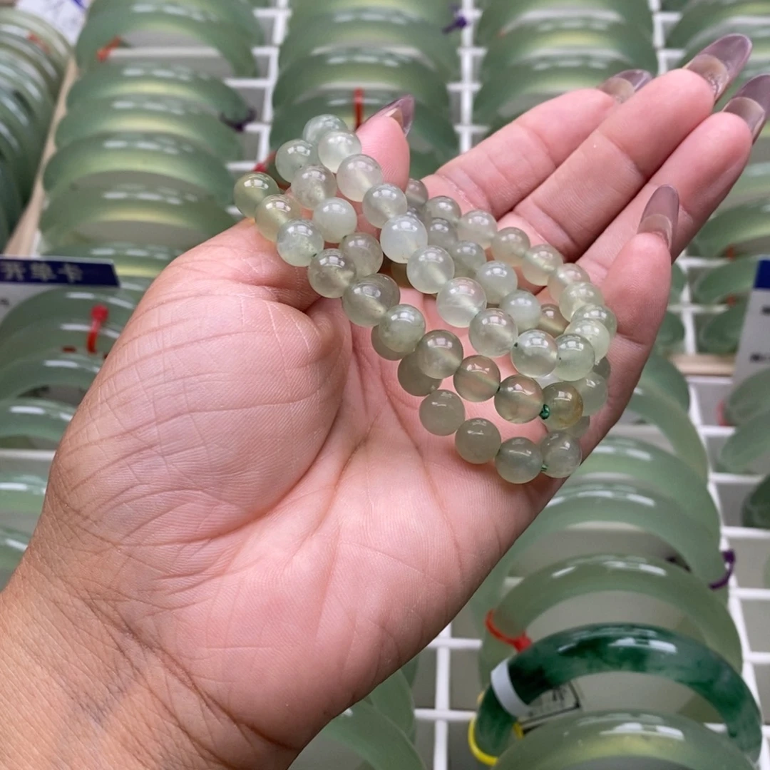 合金蛇纹石玉手镯D****?