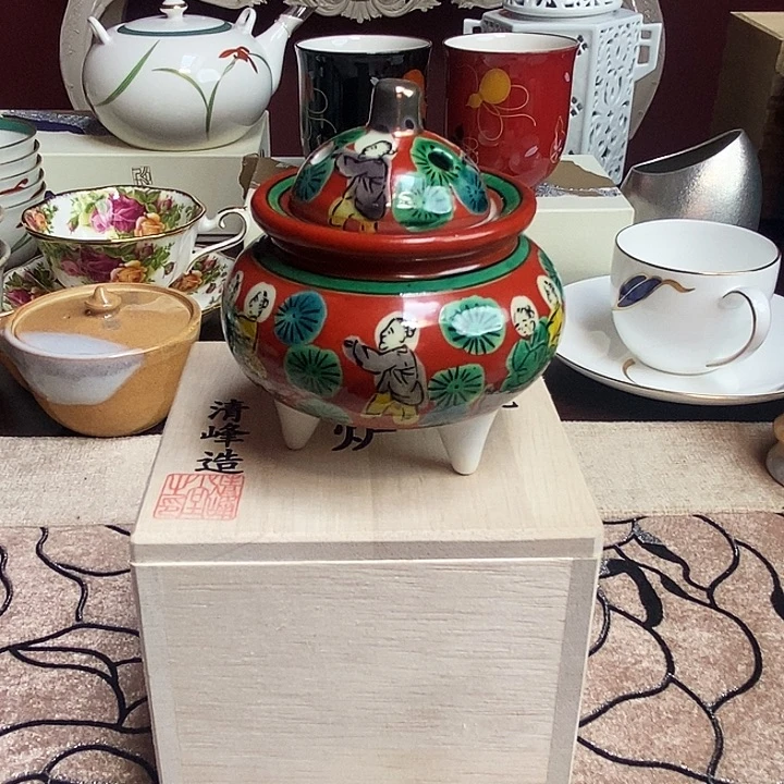 瓷片小香炉一个好看