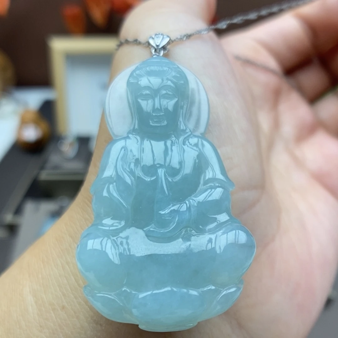 【闪购商品】颈饰银S925镶嵌翡翠27