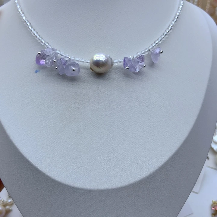 颈饰未镶嵌淡水珍珠