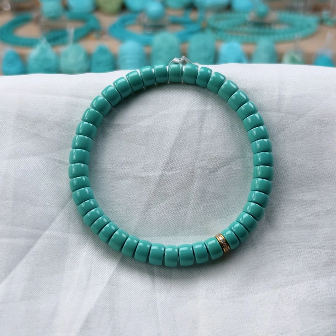 未镶嵌绿松石珠宝奇石