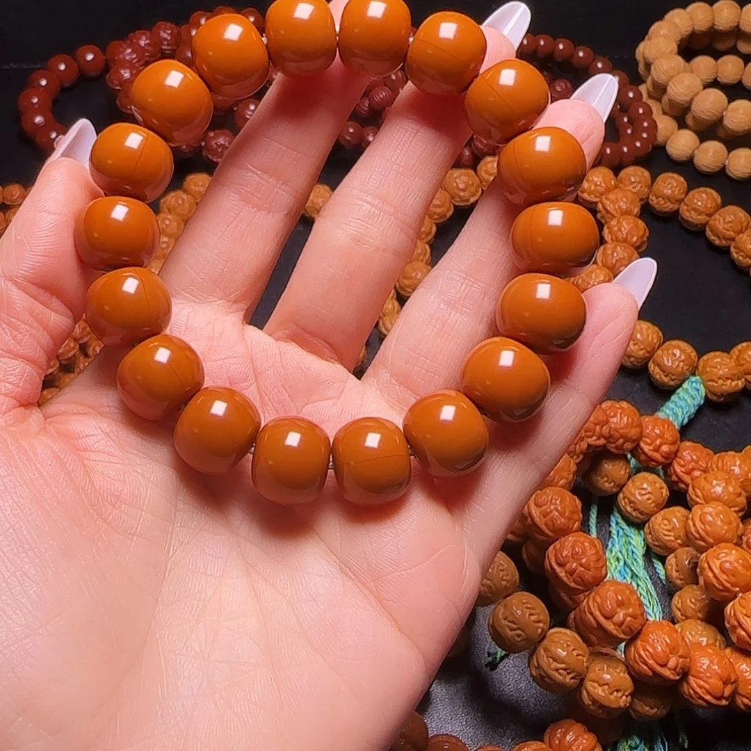 兔***兔吊坠猴头核桃光珠