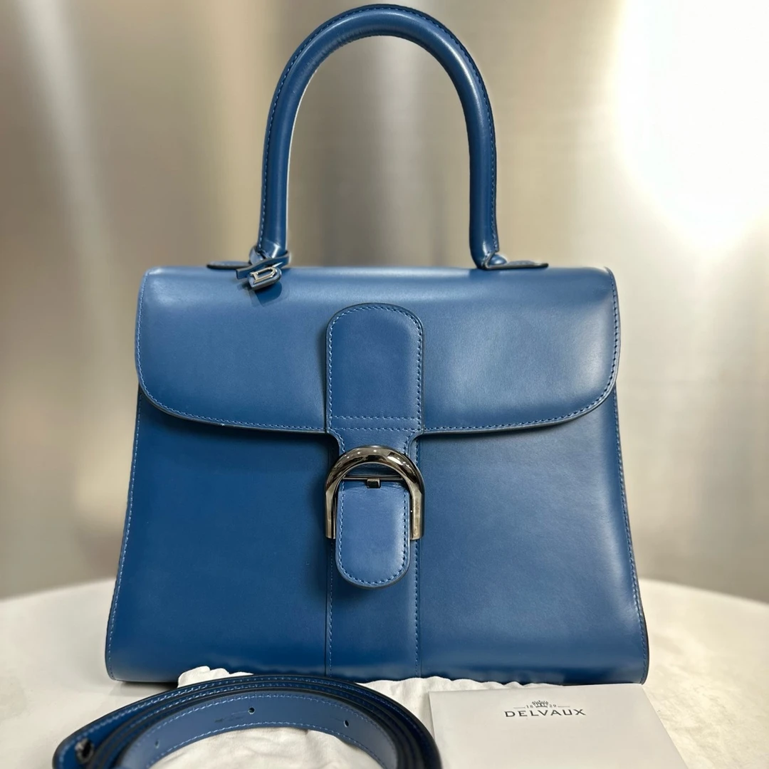 99新 Delvaux/德尔沃 经典Brilliant系列手提斜挎包11515083