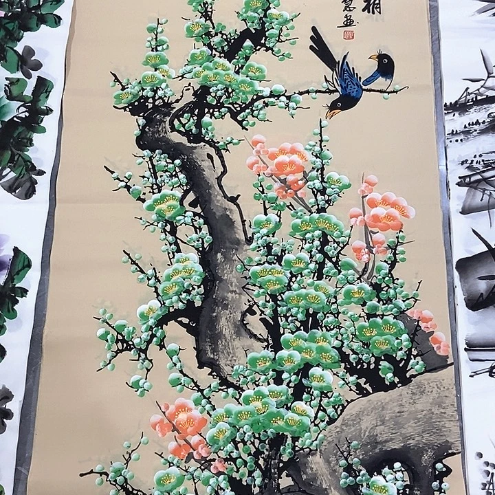 小周画廊的直播间