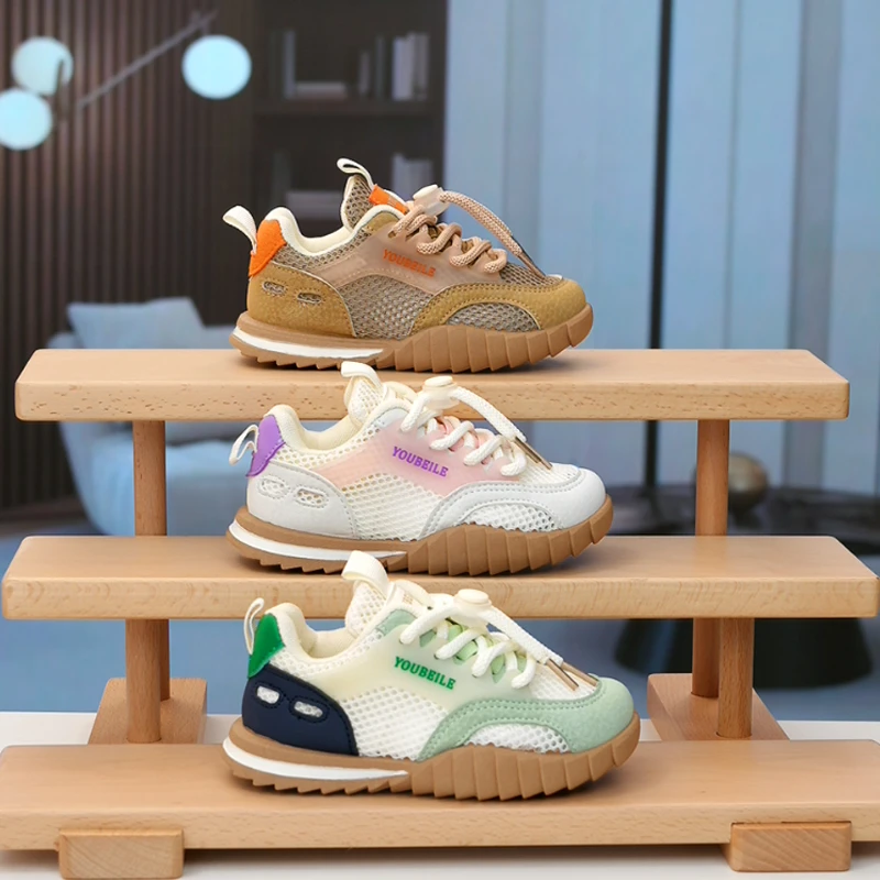 【猪鼻扣】儿童休闲鞋夏季儿童运动鞋凉鞋童鞋男女童跑步鞋