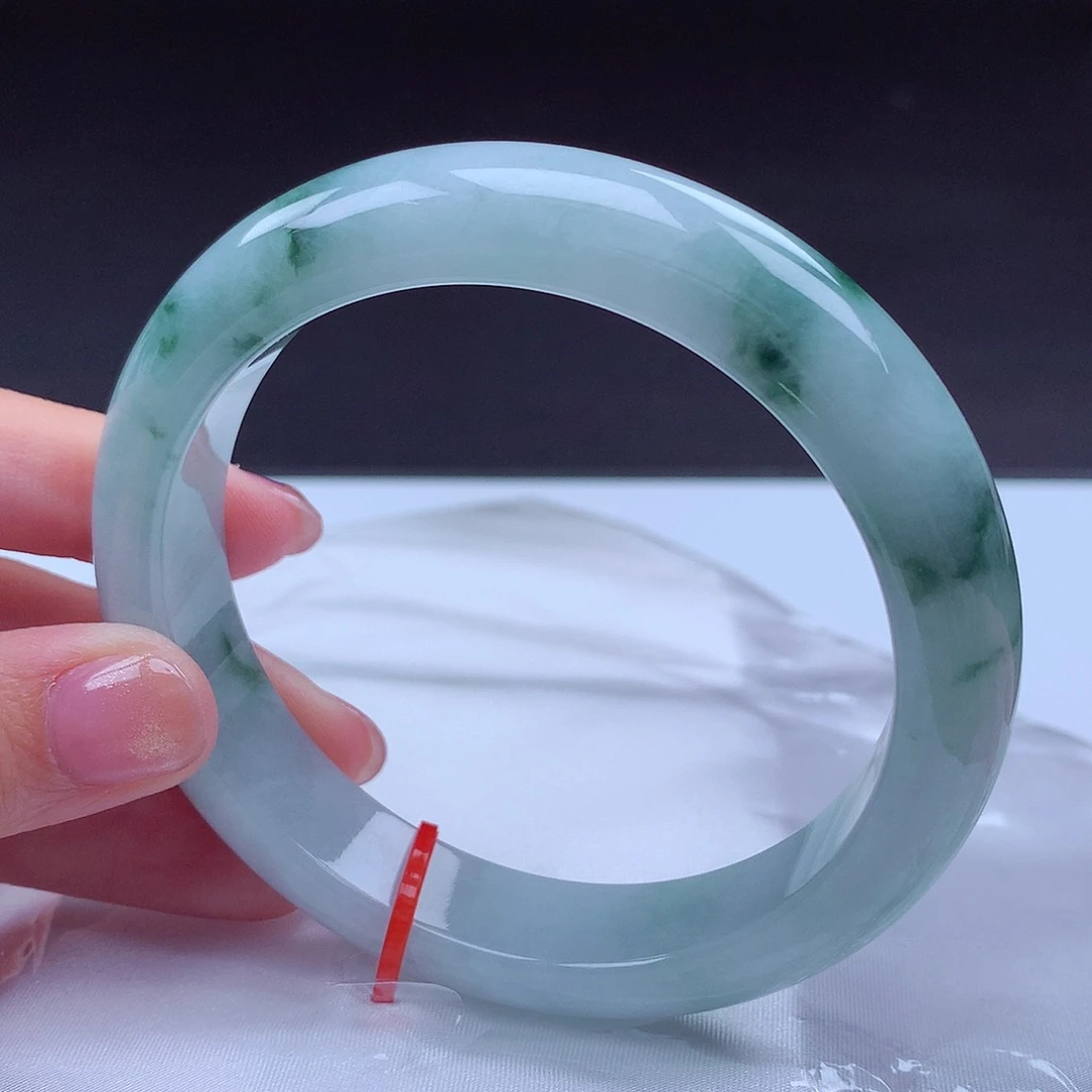 用***6未镶嵌手镯翡翠63-64 手镯000457