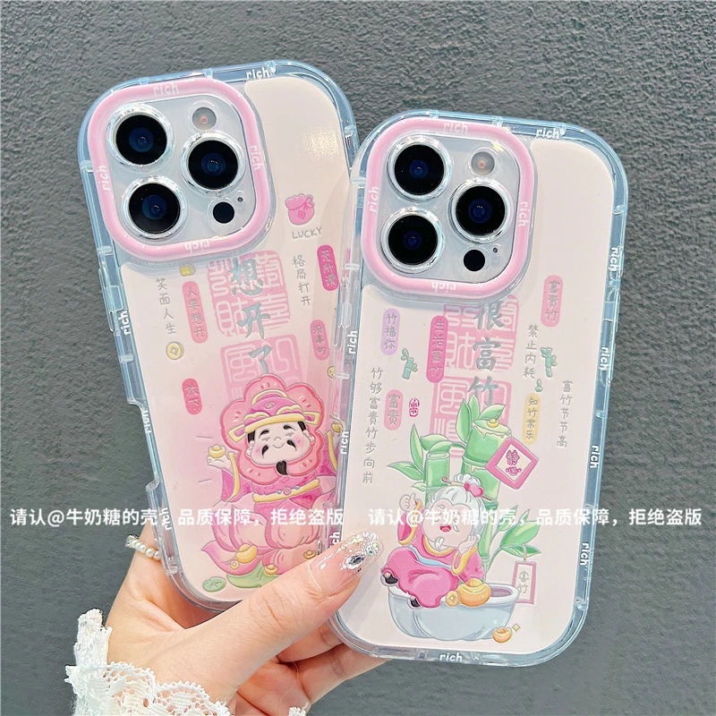 泡芙羽纱适用苹果16/iPhone/华为荣耀/OPPO/VIVO/小米/手机壳爆款