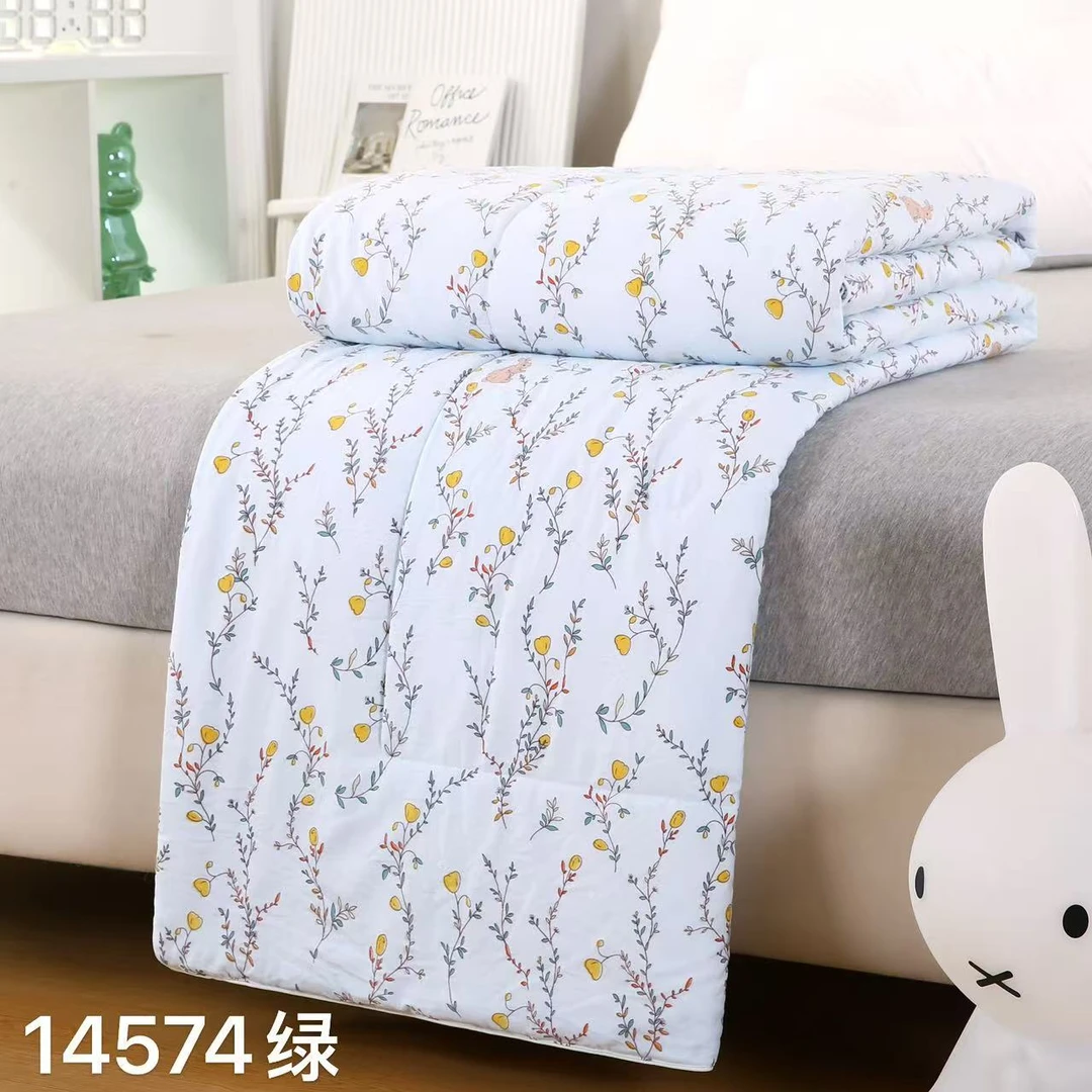 梦想夏被空调被春夏新款柔软机洗婴幼儿夏凉被活性印花被子冰淇淋