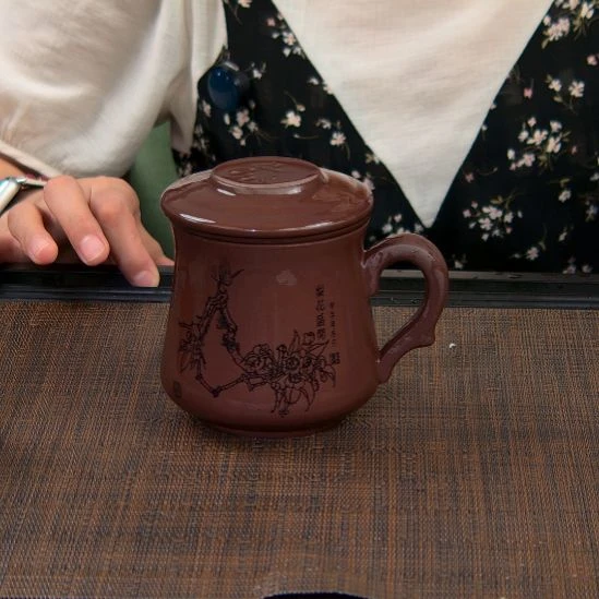茶杯紫砂高货放漏