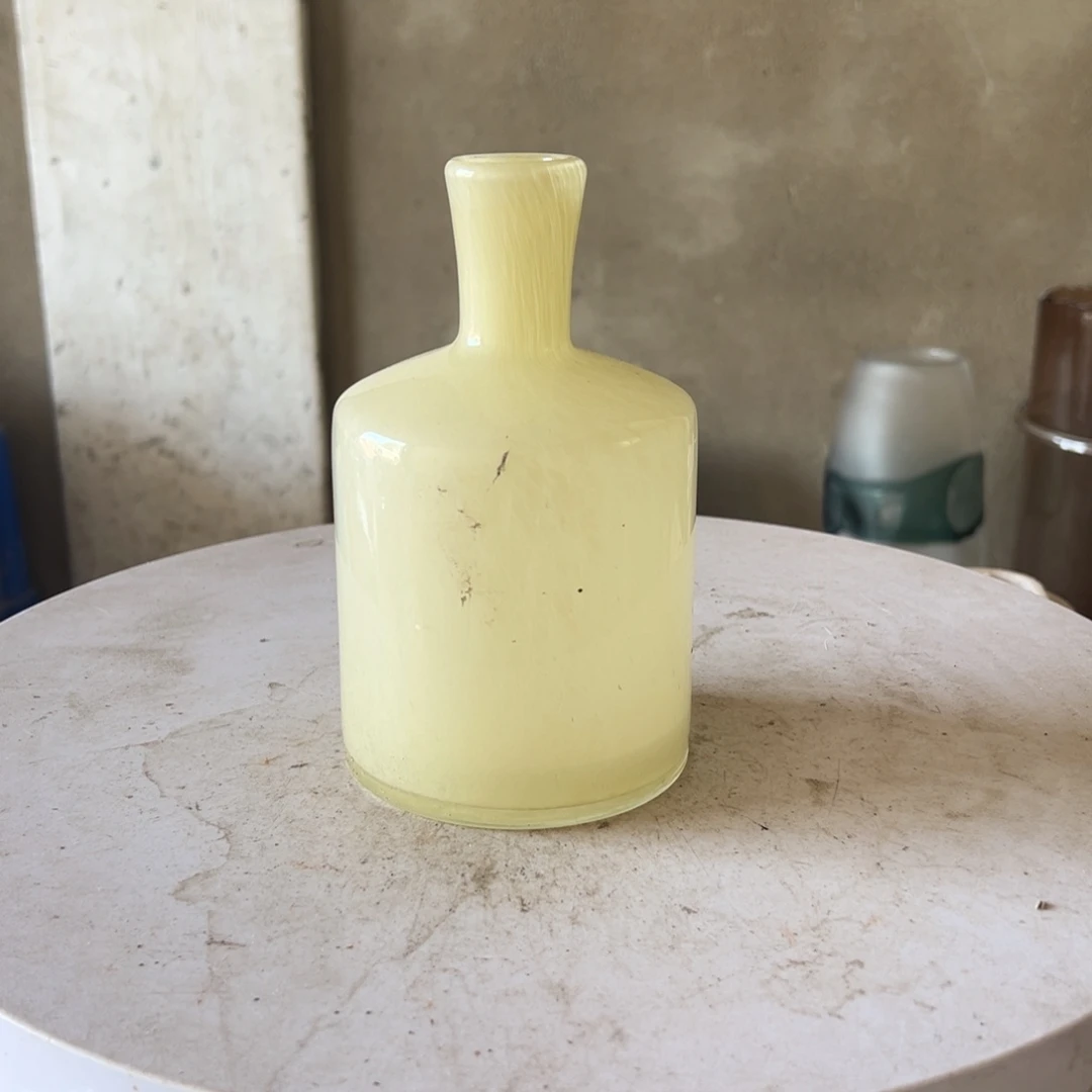 弘扬琉璃花器微瑕高度17