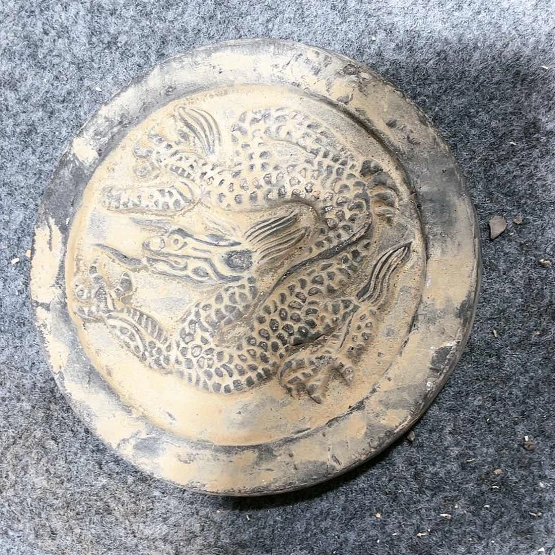 瓦当摆件摆件茶的茶香