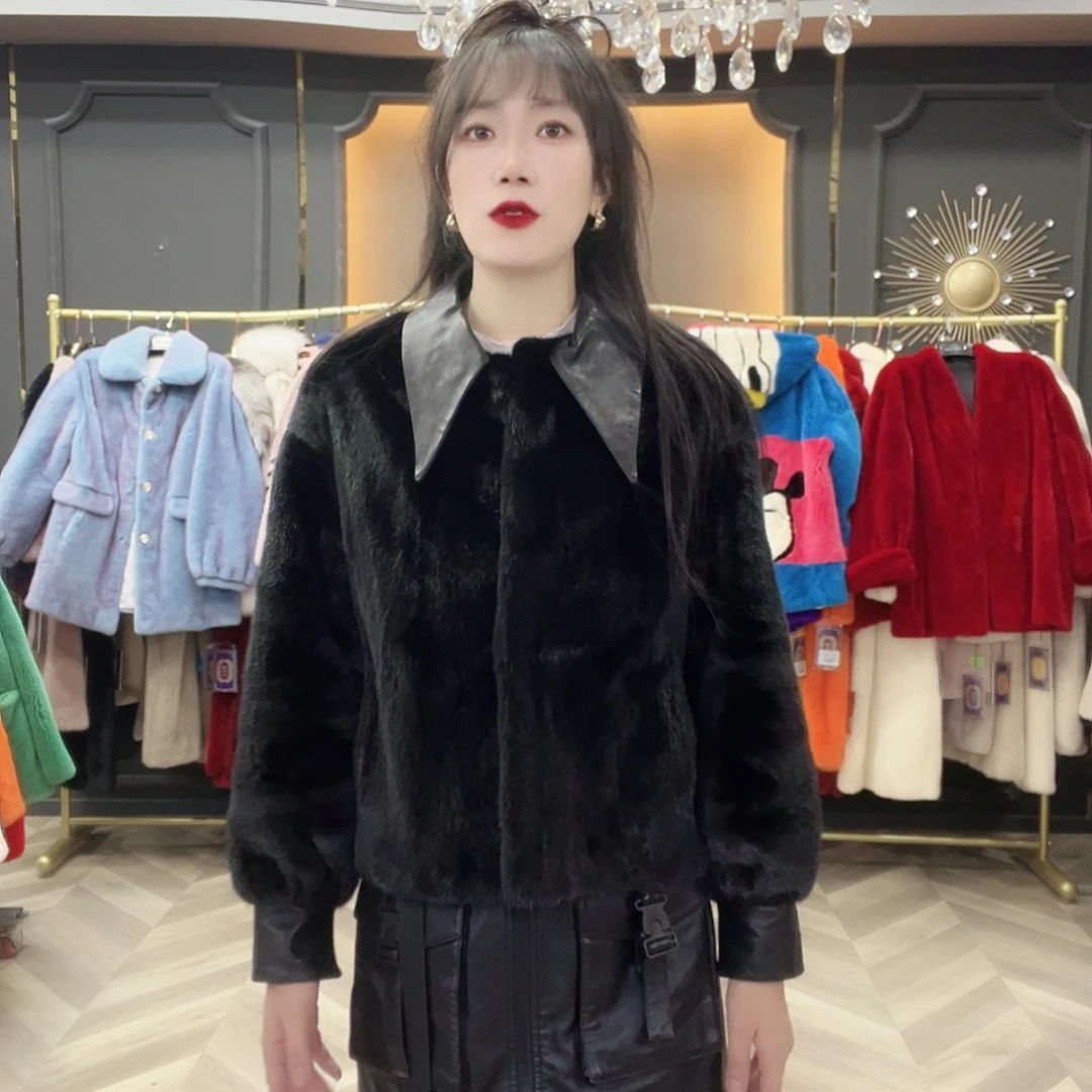 冬季新款时尚水貂