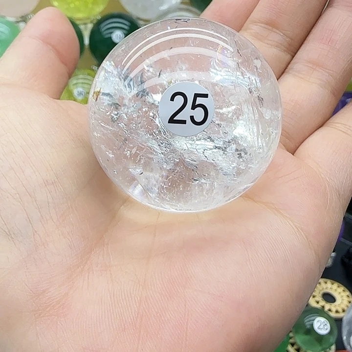 水晶未镶嵌珠宝半成品