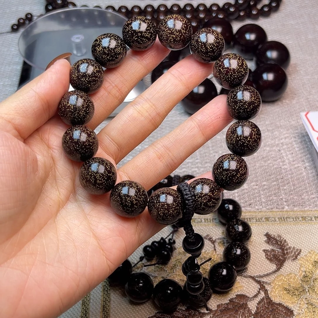 檀香紫檀（小叶紫檀）1.5 15颗爆星