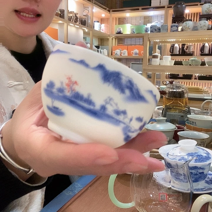羊脂白玉白玉主人杯