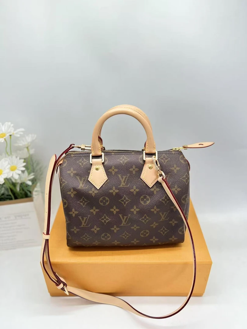 99新 LouisVuitton/路易威登 speedy25手提款（LV妞妞）