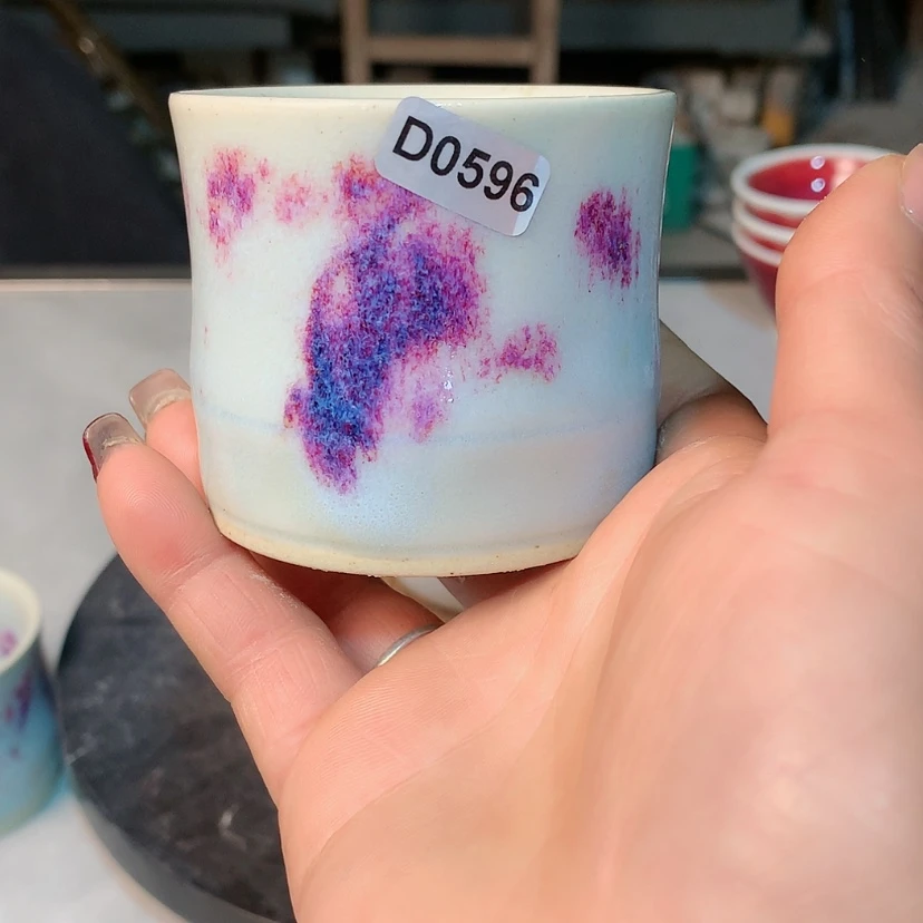 【闪购商品】钧瓷主人杯摆件工艺品