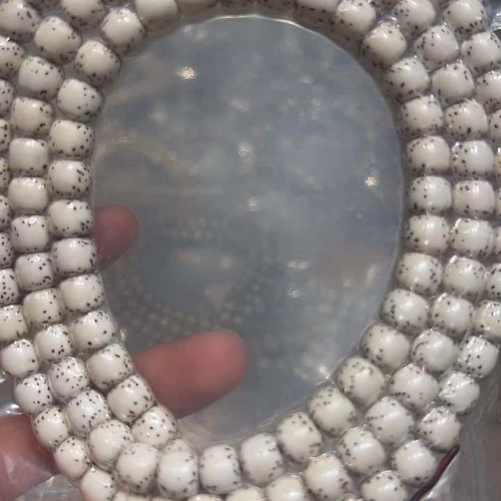 星月菩提手串海南原生态8/9原白河豚