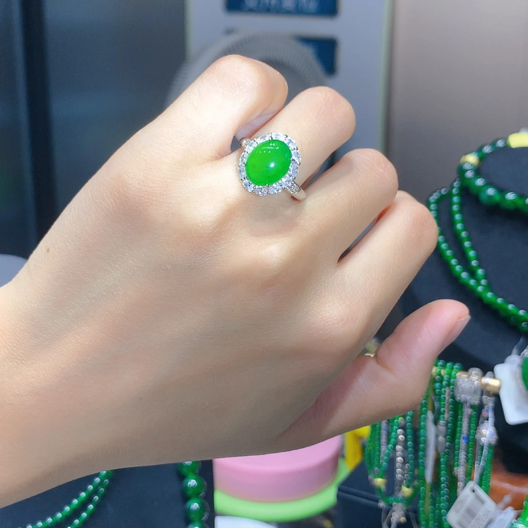 【闪购商品】翡翠戒指未镶嵌1柒姐