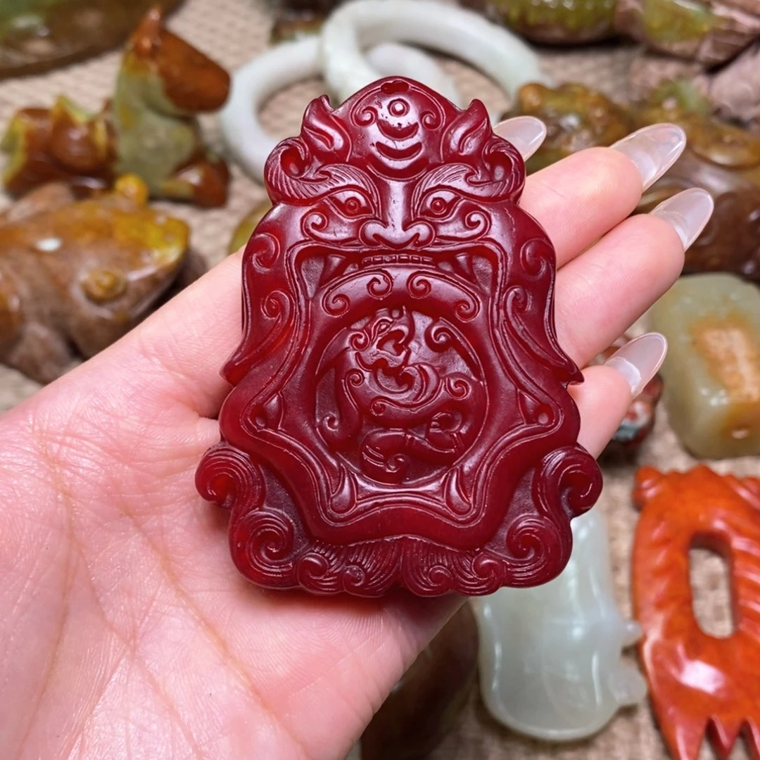 白玉菩提吊坠白玉菩提白玉菩提摆件