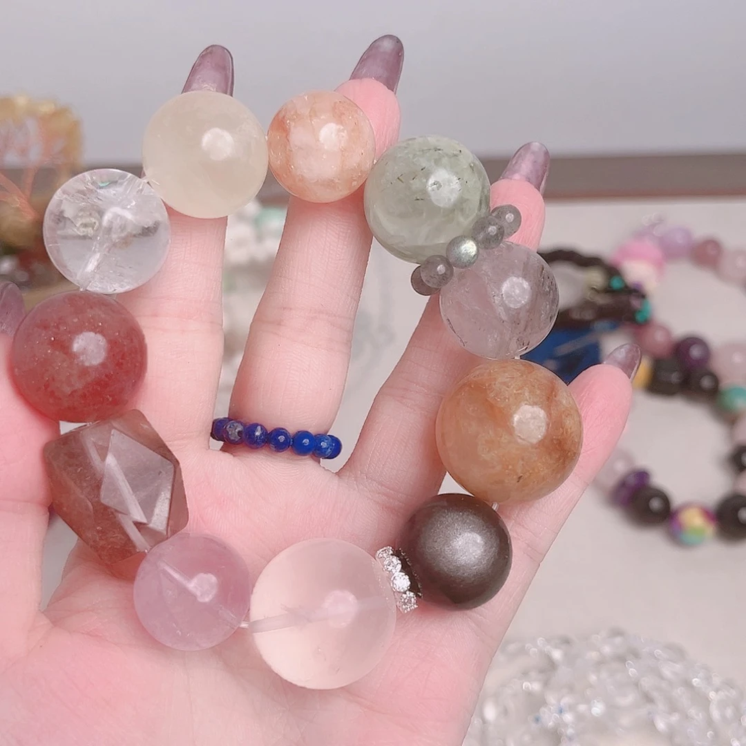 水晶手链未镶嵌设计