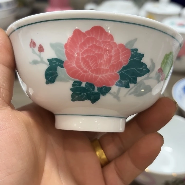 11.5公分芙蓉花,米饭,碗,米饭碗