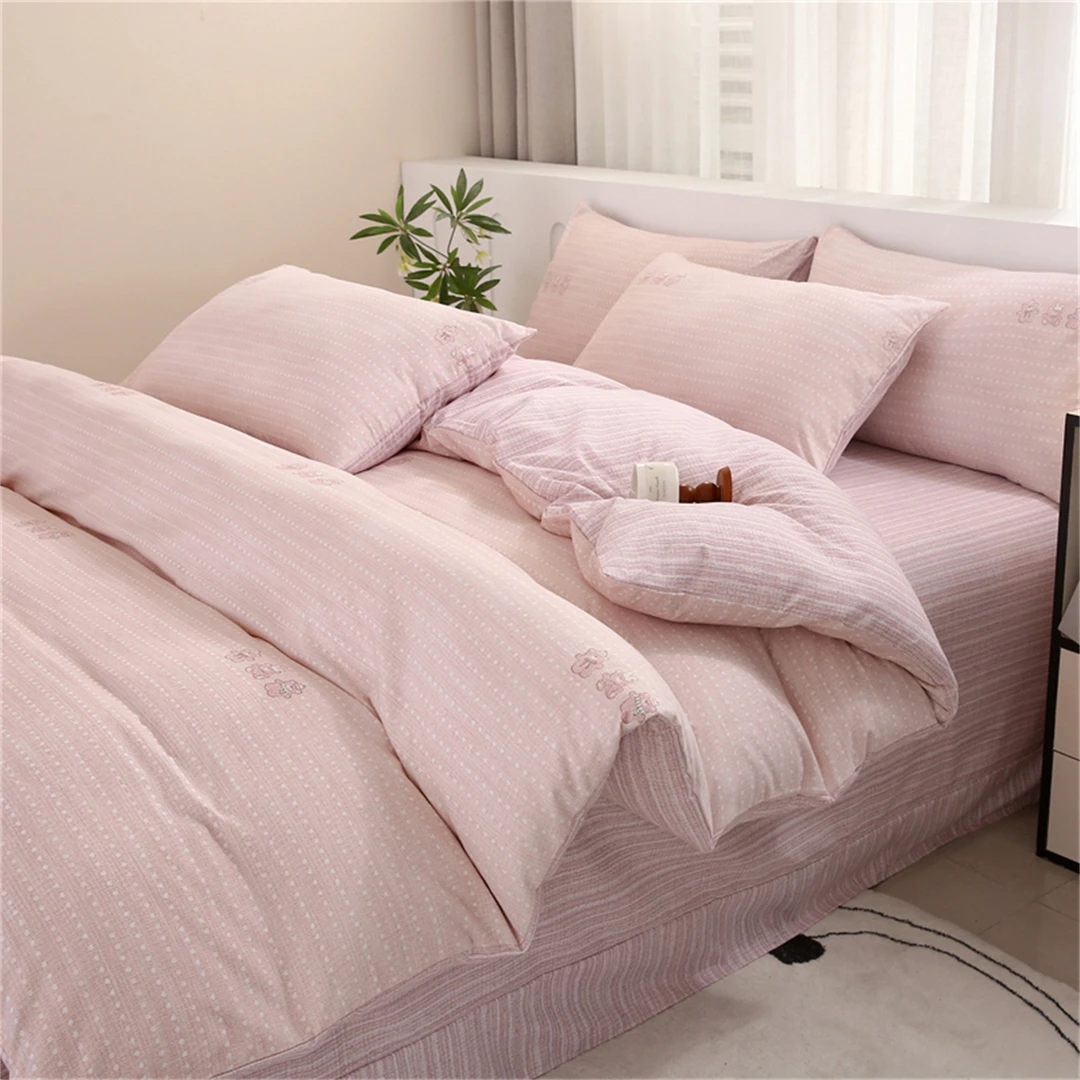 【四件套】新款加厚磨毛澳绒棉四件套