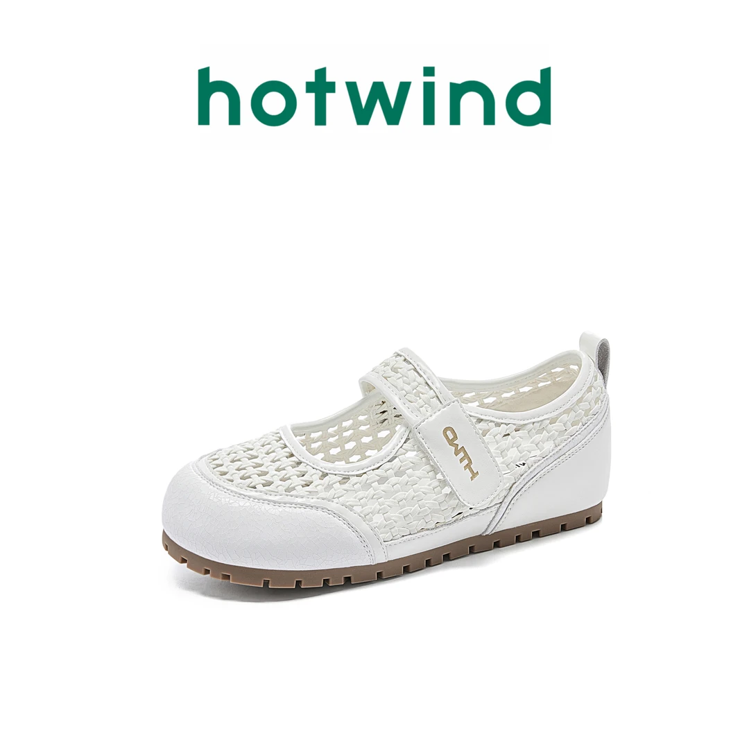 【明月清风】热风小香风编制平底百搭懒人一脚蹬女鞋