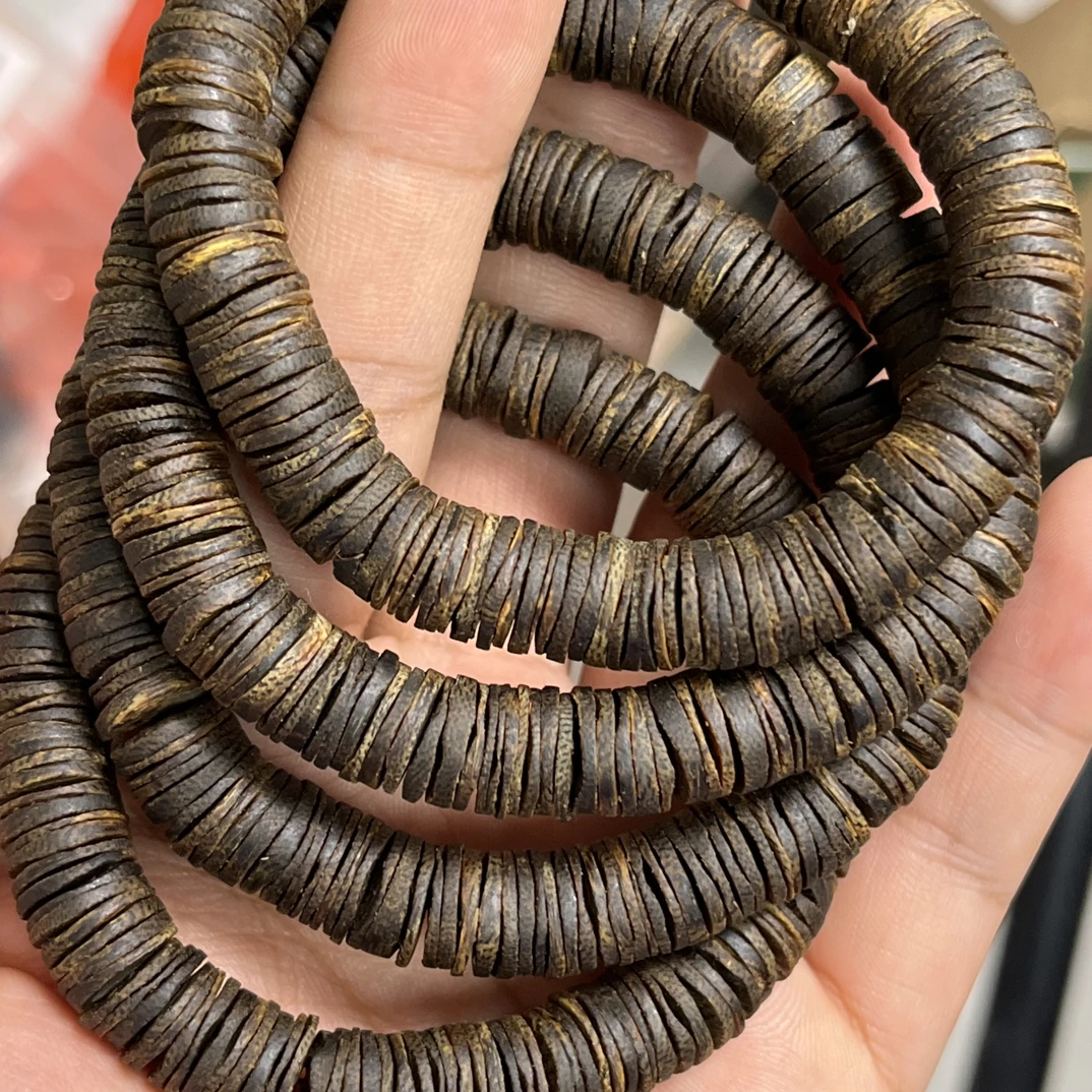 沉香白奇沉水片珠单圈卡10多样性发一条