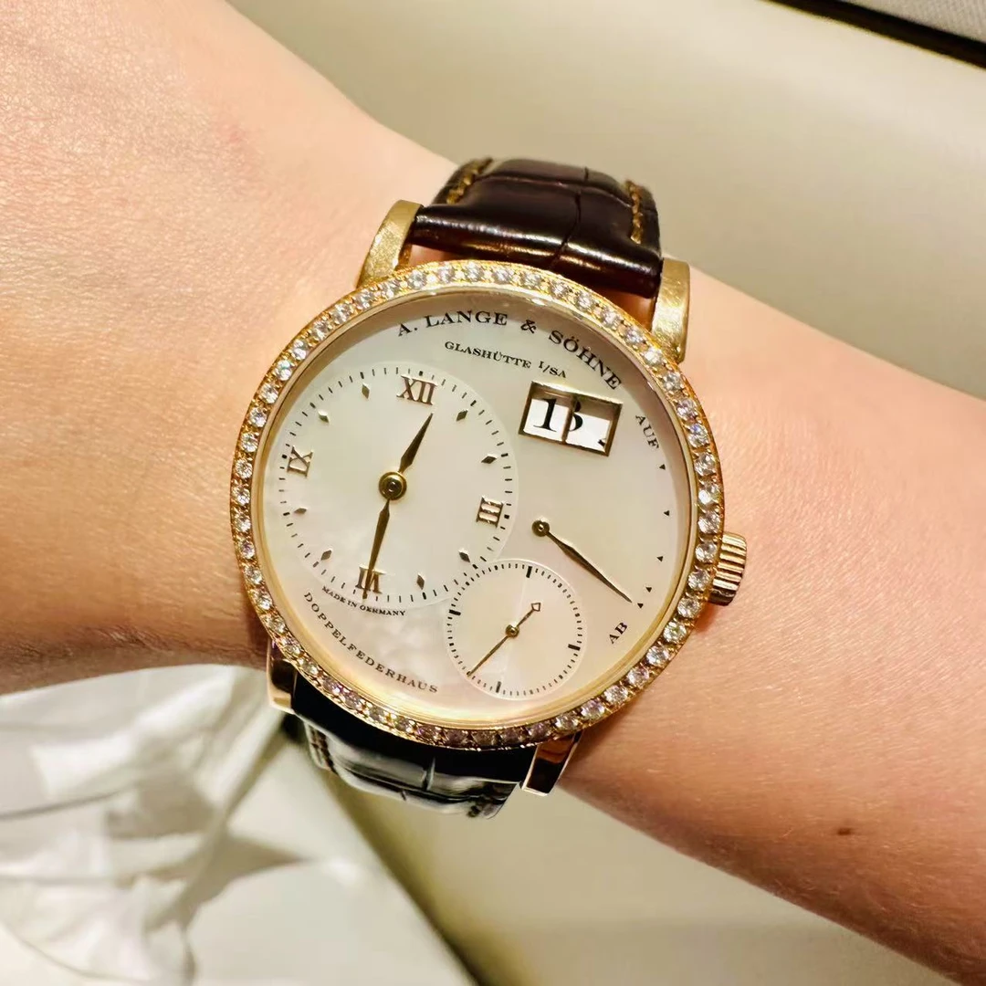 95新 A. Lange & Sohne/朗格 手动机械,36毫米,玫瑰金,250225035