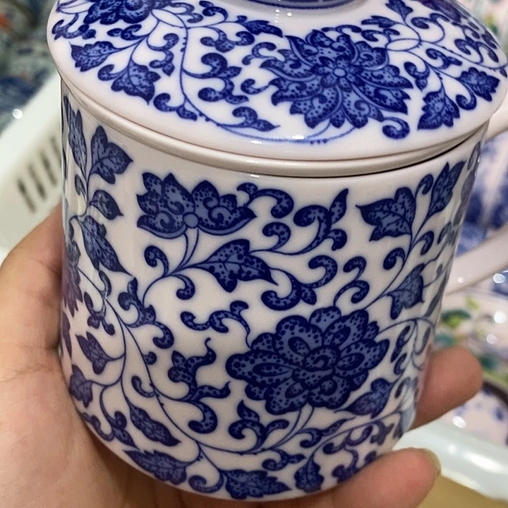 摆件景德镇陶瓷主人杯23445