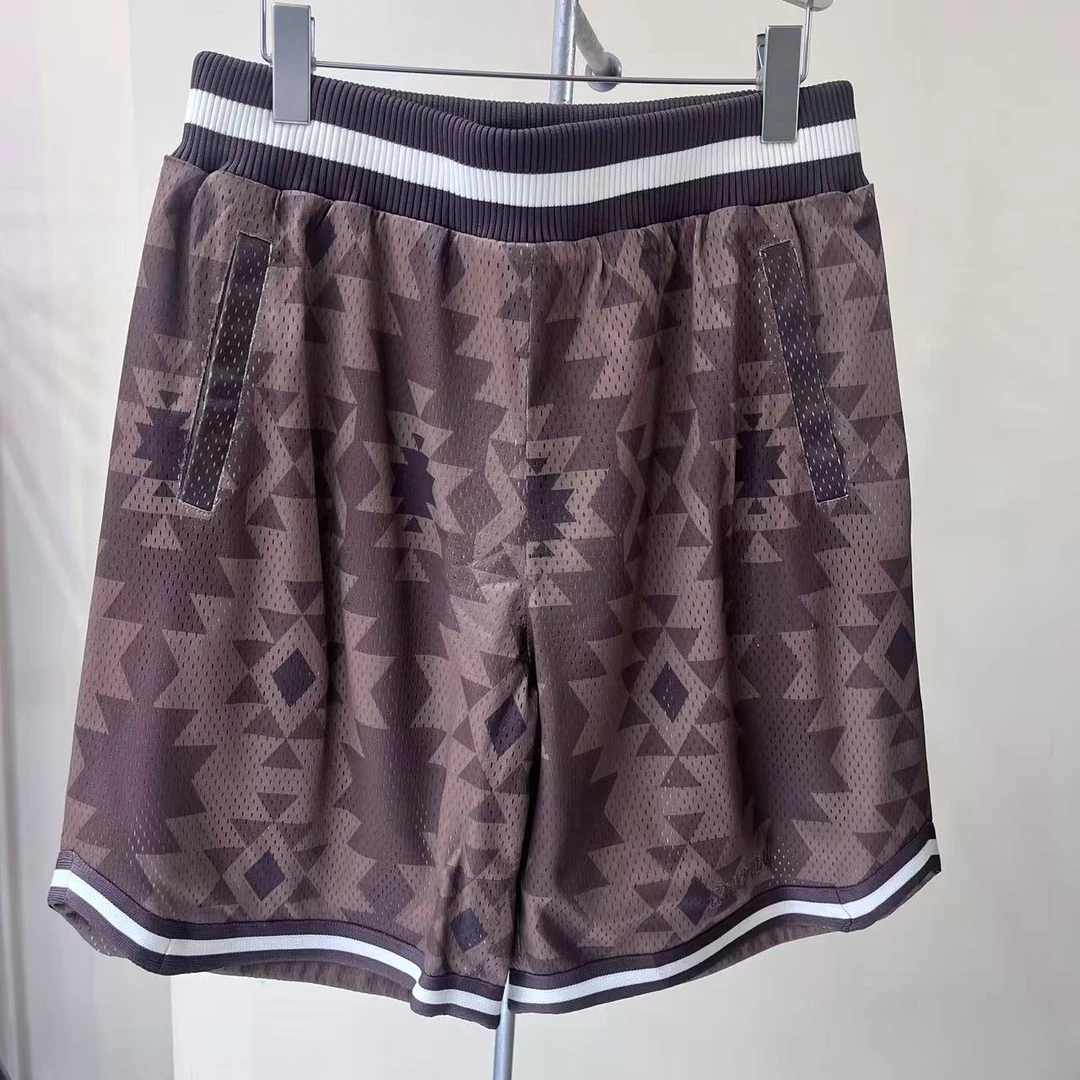 2431咖色青少年休闲运动五分裤