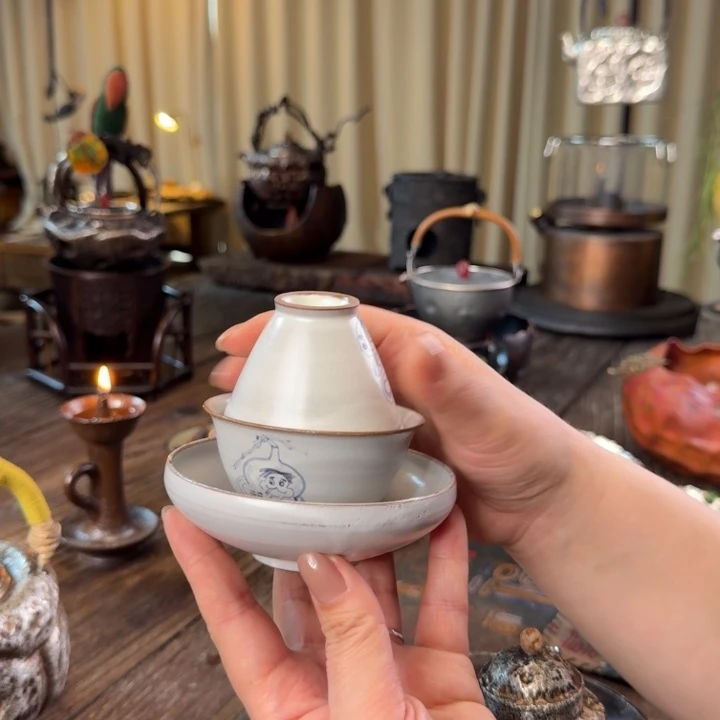 福利盖碗套组茶具