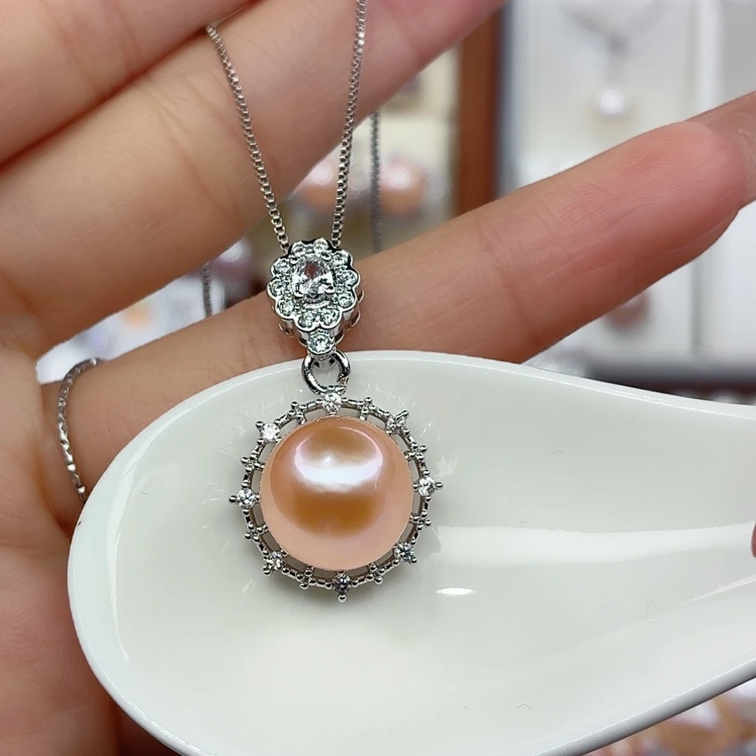 颈饰淡水珍珠合金F