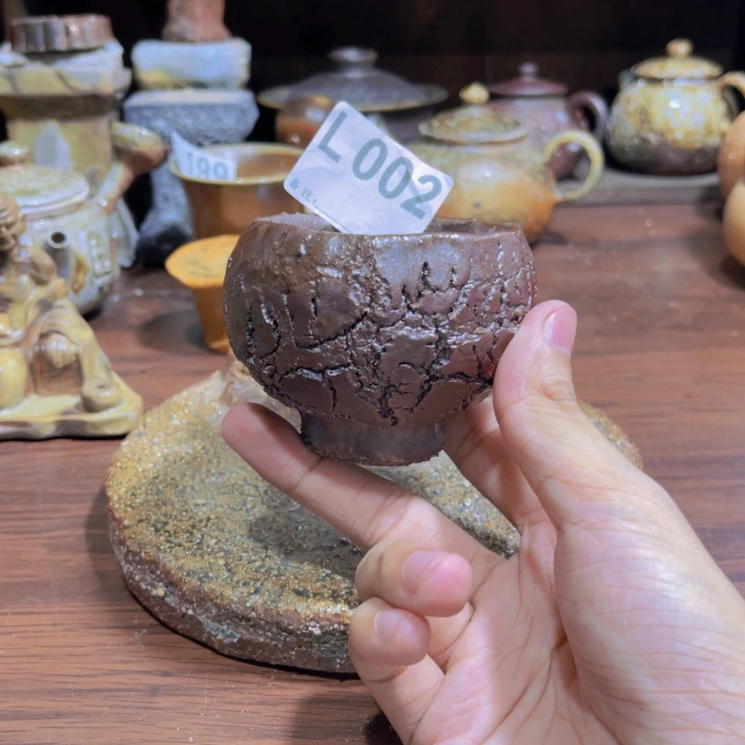 纯手工制作柴烧纯手工制作柴烧杯002