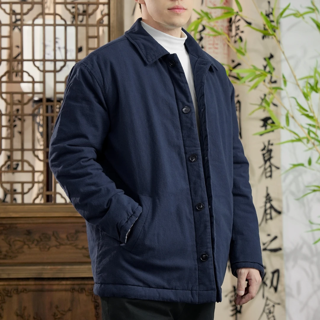 防寒棉袄唐风棉服外套加厚加棉保暖宽松国风新中式