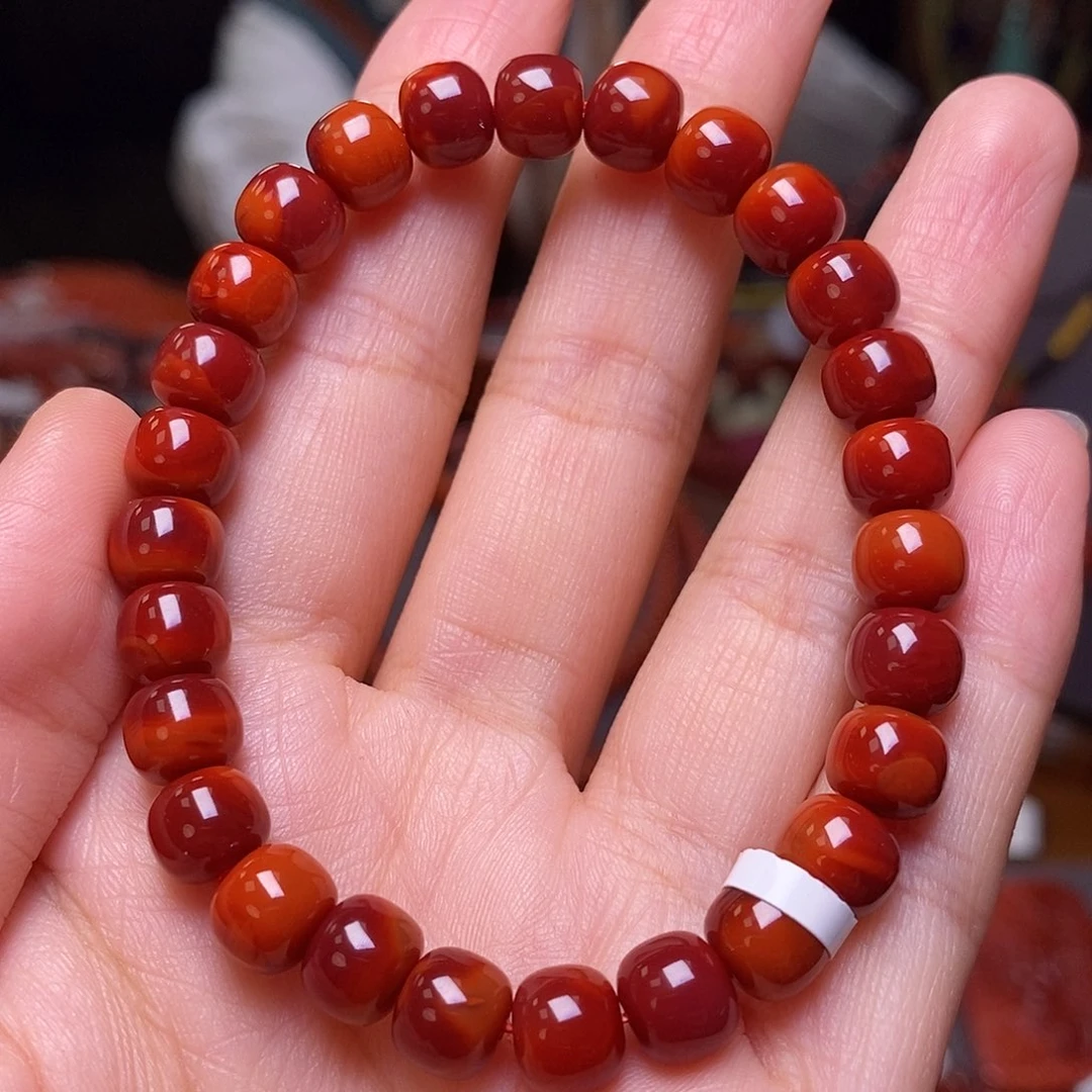 南红玛瑙单圈8mm未镶嵌?****久