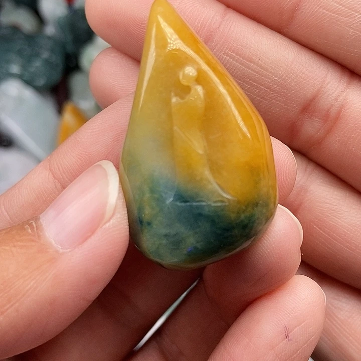 未镶嵌挂件翡翠翡翠
