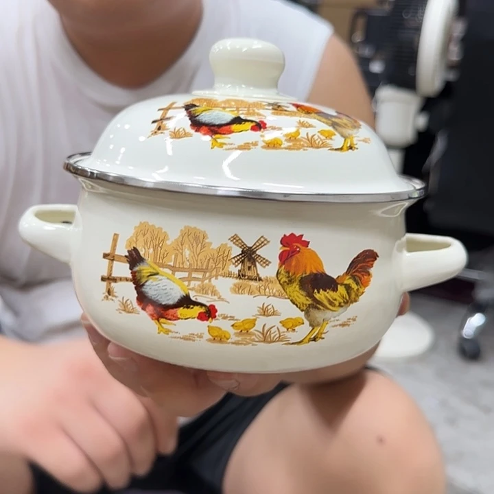 16公分奶锅大公鸡1个