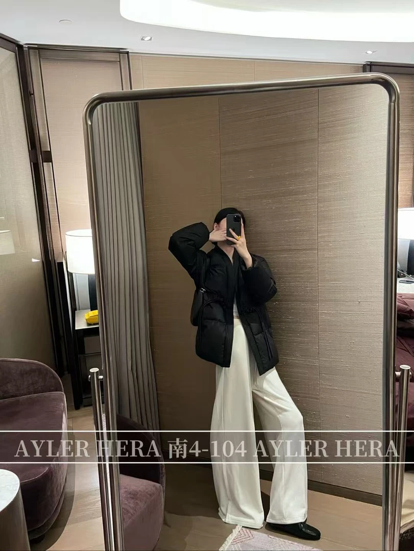 赫拉 （7016#库）新中式复古盘扣V领外套 KC