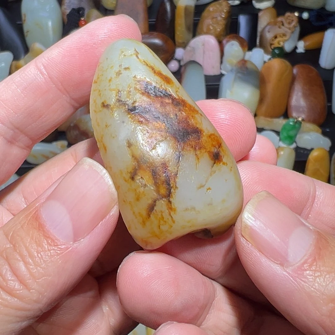 和田玉吊坠(不含链)未镶嵌