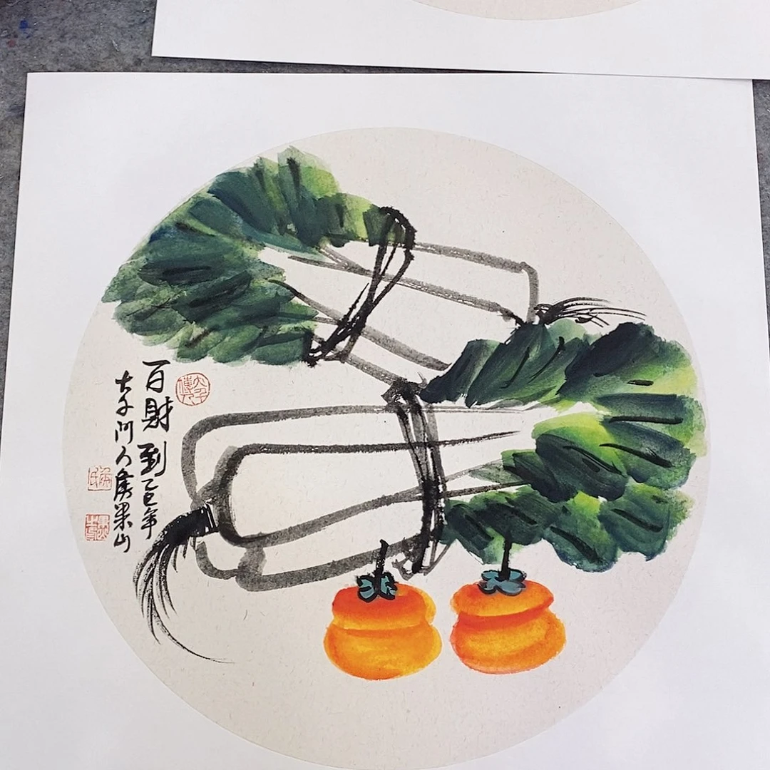 国画大风堂嫡传-侯果山老师作品路