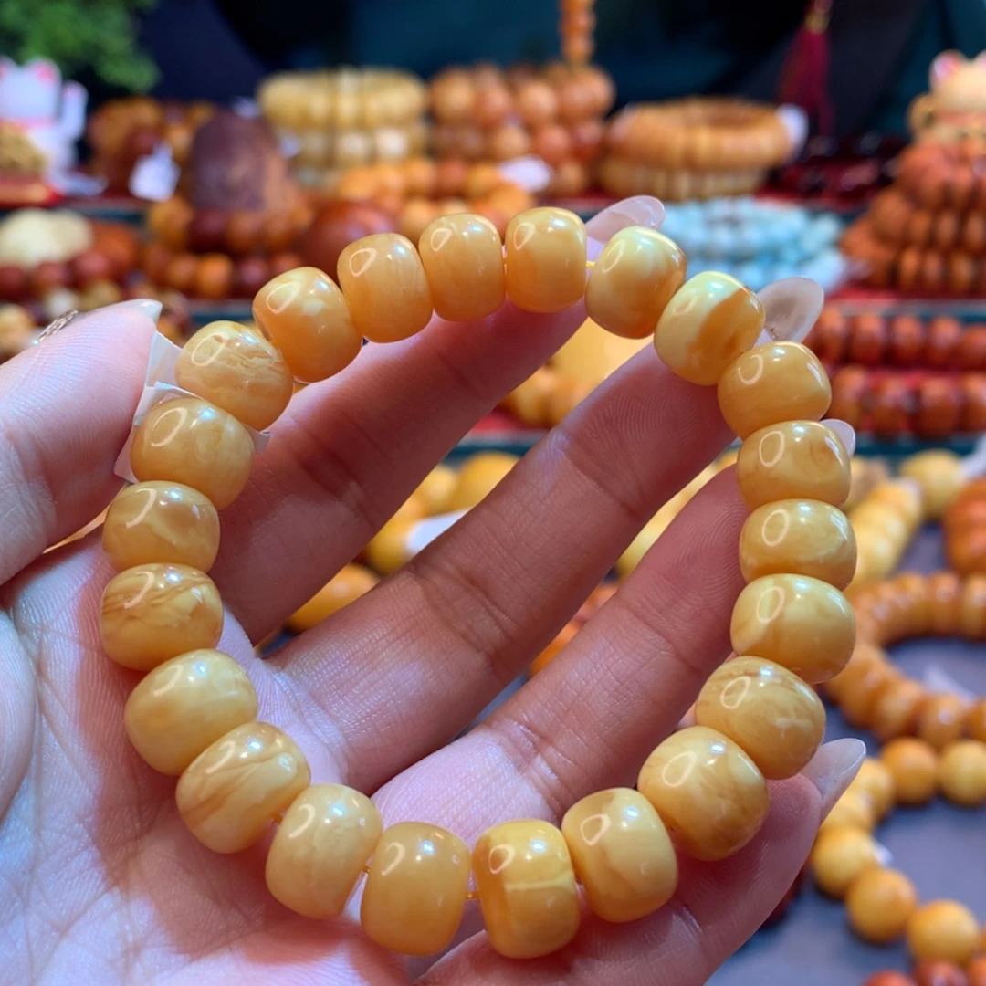 【闪购商品】蜜蜡手串未镶嵌蜜蜡手串