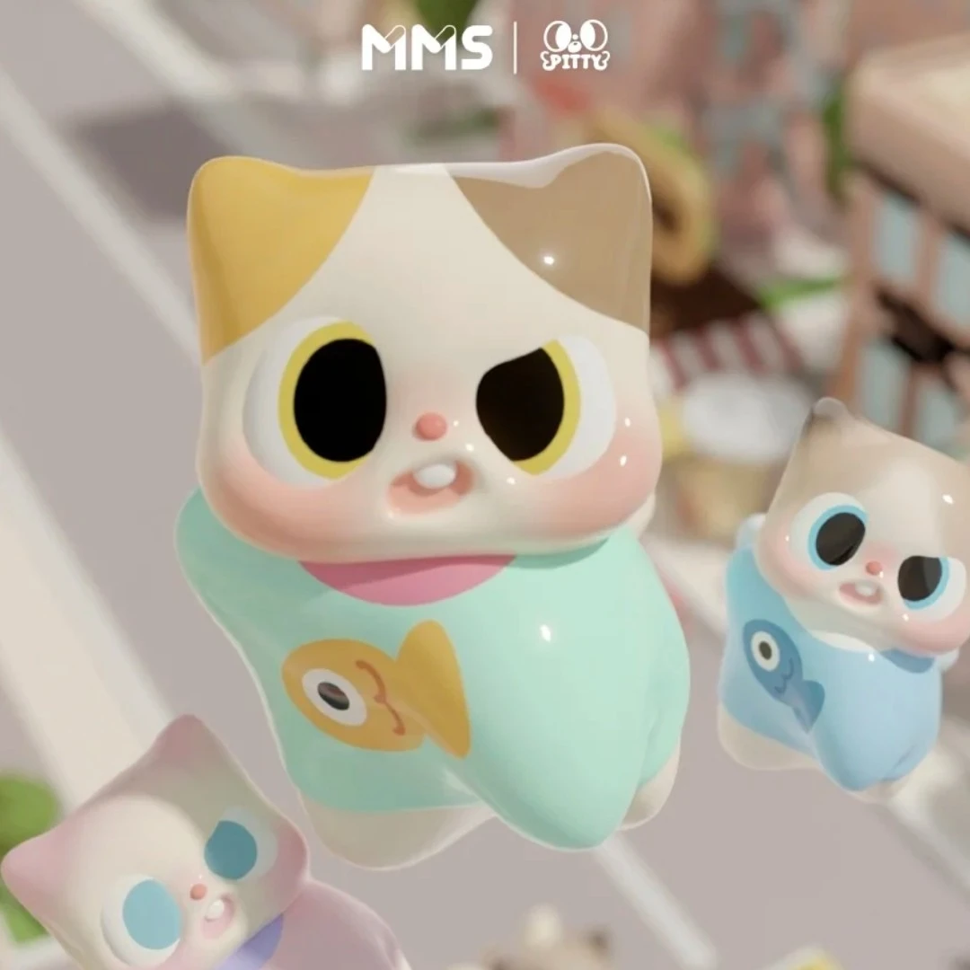 【踩后三位】欧pitty二代猫日常萌粒盲盒潮玩