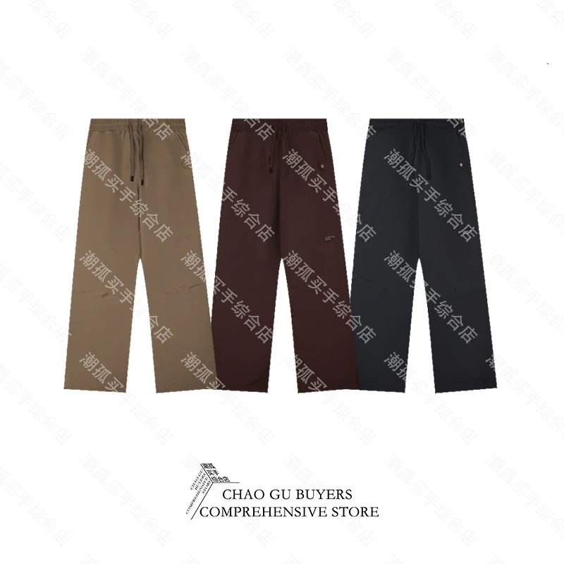 小众潮牌买手店男女同款简约断层拼接羽绒裤2902