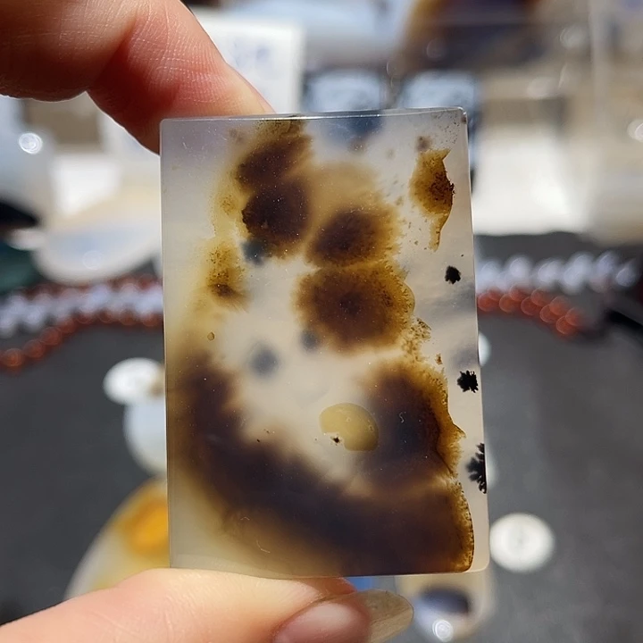 玛瑙/玉髓未镶嵌吊坠(不含链)