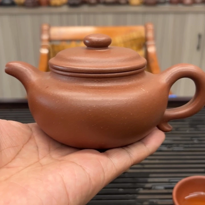 茶壶紫砂紫泥230毫升